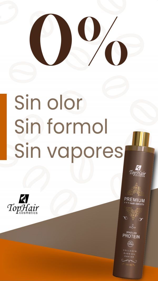 Top Premium, Alisado Organico,sin Formo,Unico Paso * 1000 ml - Imagen 3