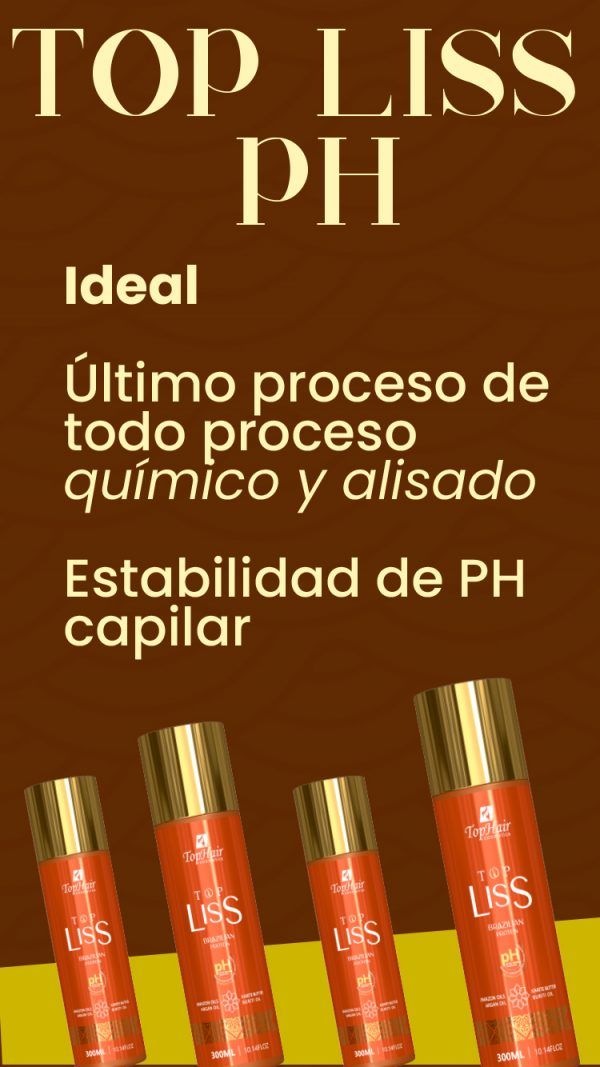 Top Liss, Alisado Orgánico, sin Formol, Único Paso * 1000 ml - Imagen 6