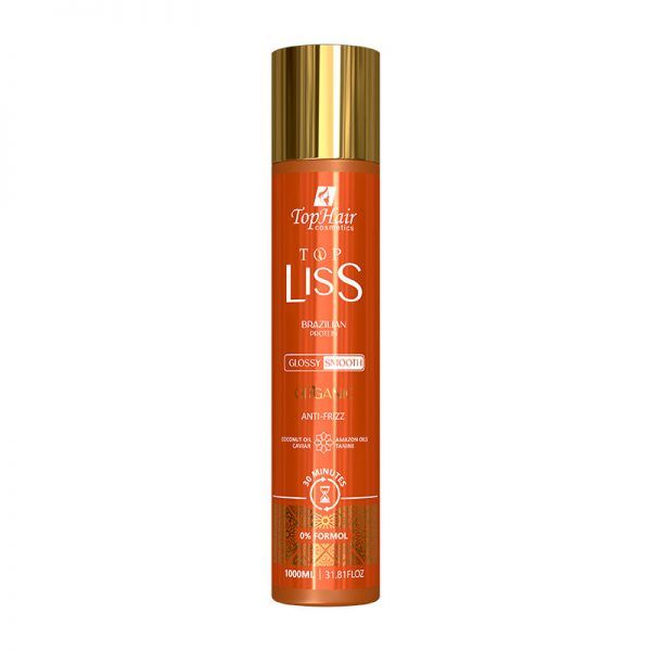 Top Liss, Alisado Orgánico, sin Formol, Único Paso * 1000 ml