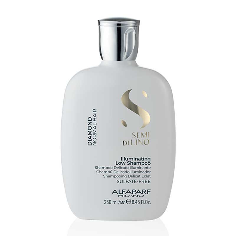 Alfaparf-Milano_Semi-Di-Lino-Diamond_Illuminating-Low-Shampoo_Cabello-Normal_Shampoo-De-Brillo_Libre-de-Sulfatos_Sin-Parabenos_Sin-Parafinas_Protege-el-Color¬-Marcelos-Peluqueria