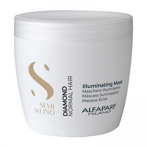 Alfaparf-Milano_Semi-Di-Lino-Diamond_Illuminating-Mask-_Cabello-Normal_Mascarilla-Libre-de-Sulfatos_Sin-Parabenos_Sin-Parafinas_Protege-el-Color_Marcelos-Peluqueria-500